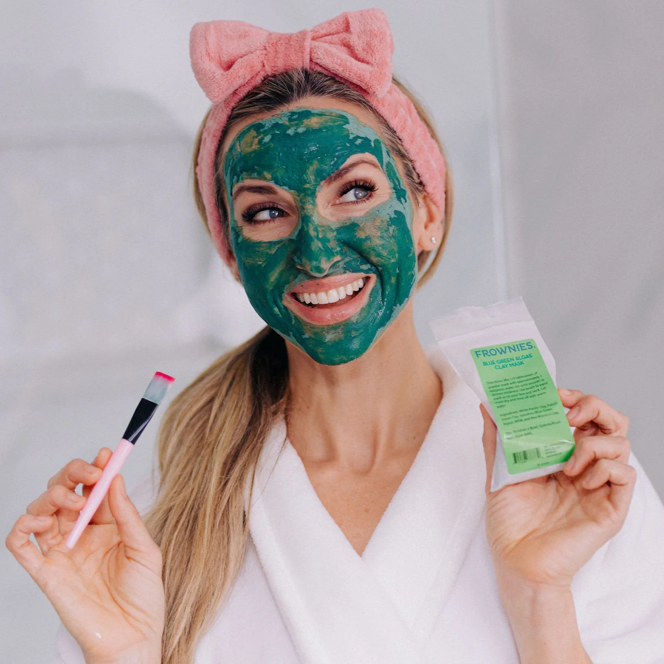 Blue Green Algae Clay Masks - Image 3