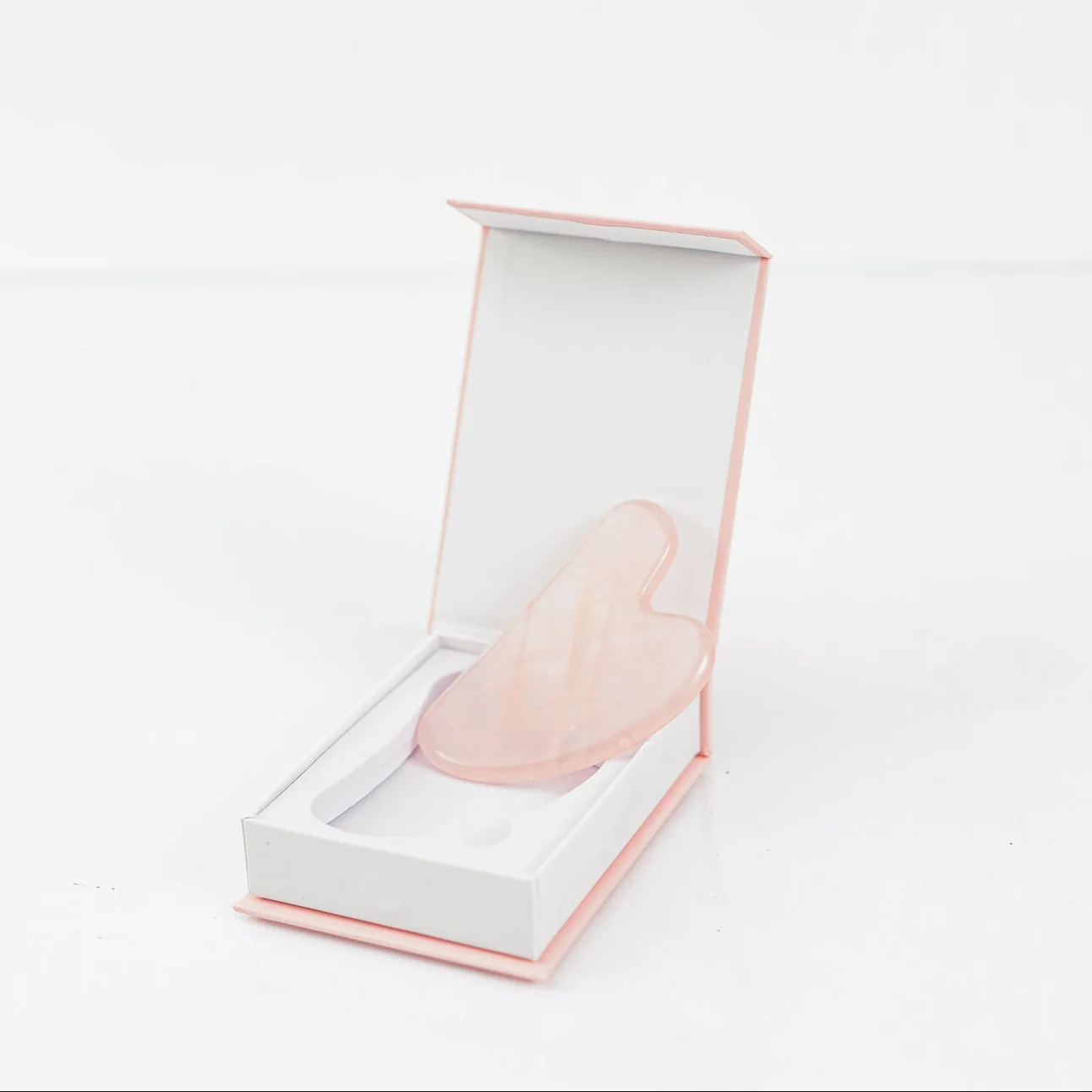 Gua Sha Rose Quartz Stone - Image 7