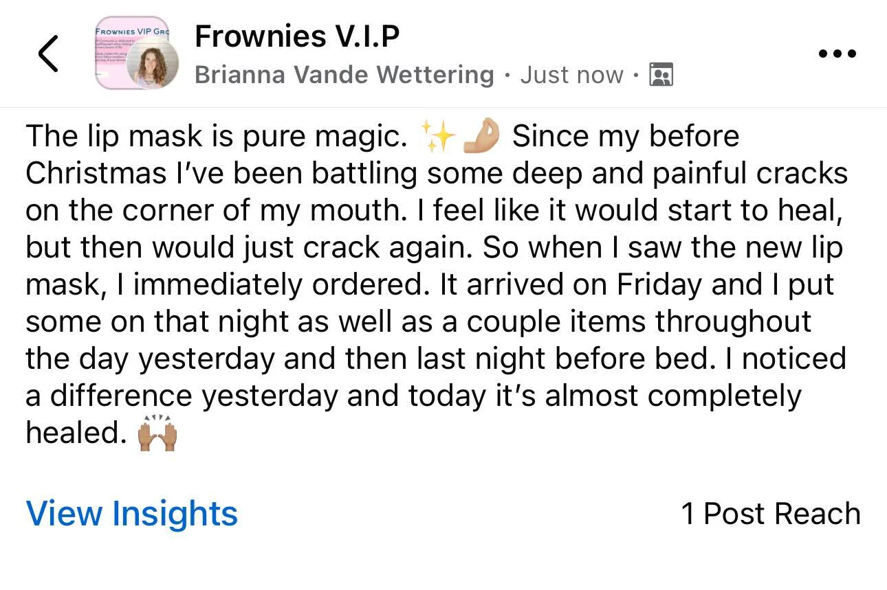 Lip Mask with Moisturizing Castor Oil & Squalane - Image 10